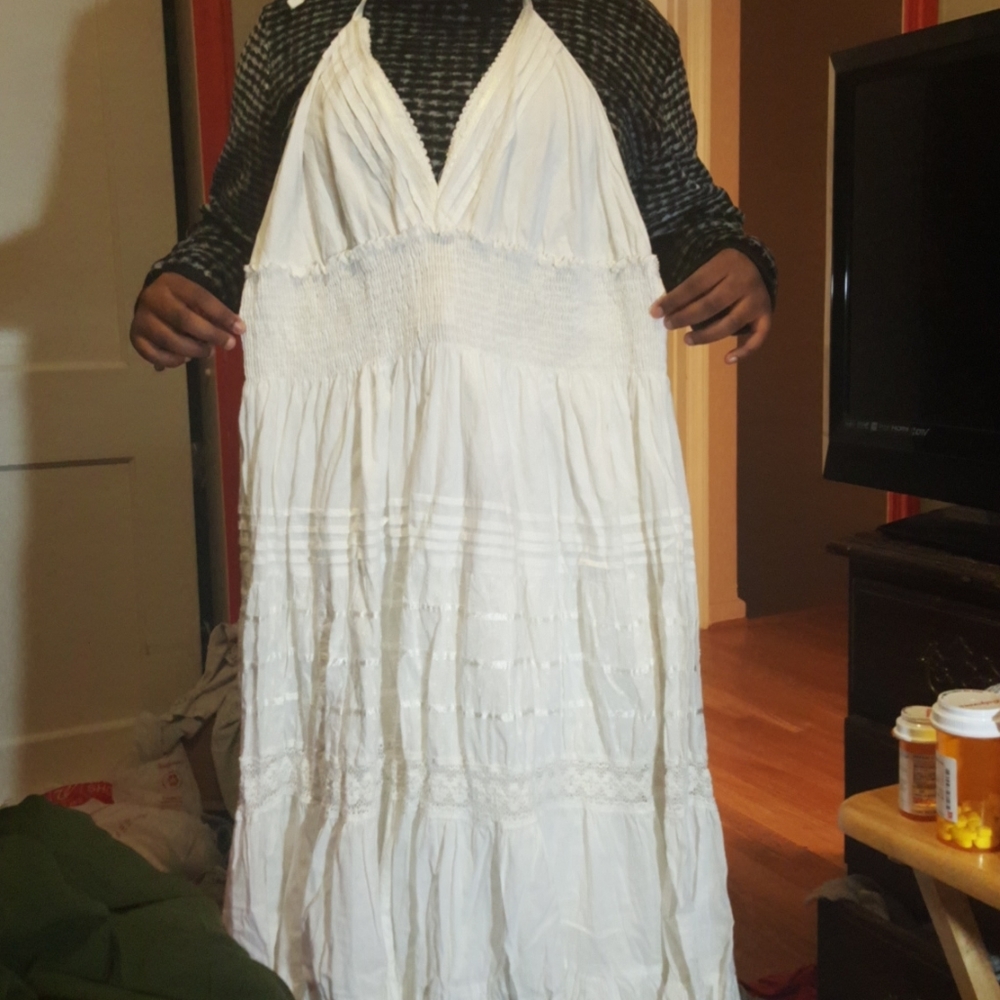 White dress